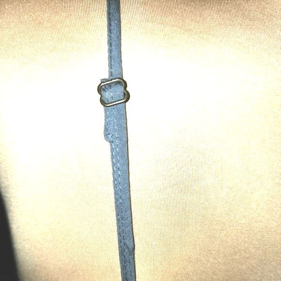 Anna Sui X O'Neill Gray & Yellow Sleeveless Love Birds Beach Dress Size M - Picture 6 of 10